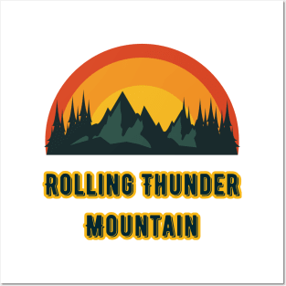 Rolling Thunder Mountain Posters and Art